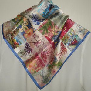 Springtime 'Lucky' Scarf - pure silk